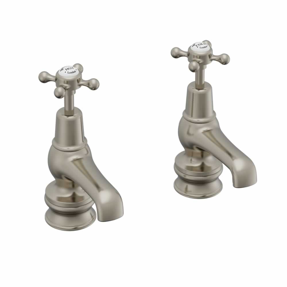 Claremont Regent basin tap 3" brushed nickel
